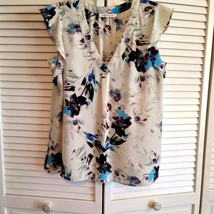 Rose  +  Olive blouse